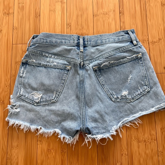 Agolde Parker Cutoff Shorts in Swapmeet - Picture 7 of 8